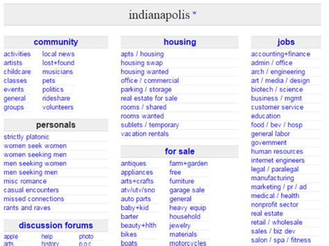 craigslist indianapolis indiana|craigslist indianapolis indiana personals.